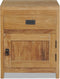 vidaXL - Nachtkastje - massief - teakhout - 40x30x50 - cm