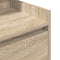 vidaXL - Nachtkastje - met - 2 - lades - 38x34x80 - cm - sonoma - eikenkleurig