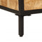 vidaXL - Nachtkastje - met - 2 - lades - 40x35x53 - cm - massief - ruw - mangohout