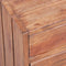 vidaXL - Nachtkastje - met - 3 - lades - 35x25x35 - cm - massief - mahoniehout