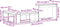 vidaXL - Nachtkastje - met - bureau - 222x107x75 - cm - massief - grenenhout - wit