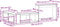 vidaXL - Nachtkastje - met - bureau - 232x122x75 - cm - grenenhout - wasbruin