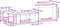 vidaXL - Nachtkastje - met - bureau - 232x122x75 - cm - massief - grenenhout - wit