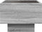 vidaXL - Nachtkastje - met - Infinity - LED - 40x40x30 - cm - grijs - sonoma - eiken