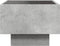 vidaXL - Nachtkastje - met - Infinity - LED - 40x40x30 - cm - betongrijs