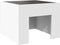 vidaXL - Nachtkastje - met - Infinity - LED - 40x40x30 - cm - wit