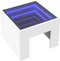 vidaXL - Nachtkastje - met - Infinity - LED - 40x40x30 - cm - wit