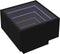vidaXL - Nachtkastje - met - Infinity - LED - 40x40x30 - cm - zwart