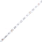 vidaXL - Nachtkastje - met - Infinity - LED - 40x40x49 - cm - gerookt - eikenkleurig