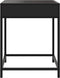 vidaXL - Nachtkastje - met - Infinity - LED - 40x40x51 - cm - zwart