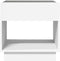 vidaXL - Nachtkastje - met - Infinity - LED - 50x50x50 - cm - wit