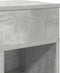 vidaXL - Nachtkastje - met - lade - 25x31x66 - cm - betongrijs