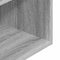 vidaXL - Nachtkastje - met - lade - 35x34x66,5 - cm - grijs - sonoma - eikenkleurig