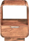 vidaXL - Nachtkastje - met - lade - 40x30x50 - cm - massief - sheeshamhout