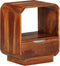 vidaXL - Nachtkastje - met - lade - 40x30x50 - cm - massief - sheeshamhout