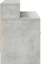 vidaXL - Nachtkastje - met - lade - 51x31x47 - cm - betongrijs