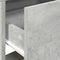 vidaXL - Nachtkastje - met - lade - 51x31x47 - cm - betongrijs