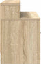 vidaXL - Nachtkastje - met - lade - 51x31x47 - cm - sonoma - eikenkleurig