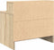 vidaXL - Nachtkastje - met - lade - 51x31x47 - cm - sonoma - eikenkleurig