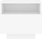 vidaXL - Nachtkastje - met - LED-verlichting - 40x39x37 - cm - wit