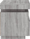vidaXL - Nachtkastje - met - LED-verlichting - 40x39x48,5 - cm - grijs - sonoma