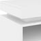 vidaXL - Nachtkastje - met - LED-verlichting - 40x39x48,5 - cm - wit