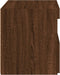 vidaXL - Nachtkastje - met - LED-verlichting - 50x40x45 - cm - bruin - eikenkleur