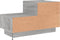 vidaXL - Nachtkastje - met - LED-verlichting - 70x36x40,5 - cm - grijs - sonoma