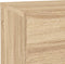 vidaXL - Nachtkastje - met - LED-verlichting - 70x36x40,5 - cm - sonoma - eikenkleur