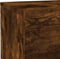 vidaXL - Nachtkastje - met - LED-verlichting - 70x36x40,5 - cm - gerookt - eiken
