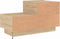 vidaXL - Nachtkastje - met - LED-verlichting - 70x36x40,5 - cm - sonoma - eikenkleur