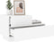 vidaXL - Nachtkastje - met - LED-verlichting - 70x36x40,5 - cm - wit