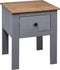vidaXL - Nachtkastje - Panama - Range - 46x40x57 - cm - grenenhout - grijs