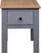 vidaXL - Nachtkastje - Panama - Range - 46x40x57 - cm - grenenhout - grijs