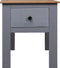 vidaXL - Nachtkastje - Panama - Range - 46x40x57 - cm - grenenhout - grijs