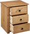 vidaXL - Nachtkastje - Panama - Range - 46x40x57 - cm - grenenhout