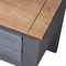 vidaXL - Nachtkastje - Panama - Range - 46x40x57 - cm - grenenhout - grijs