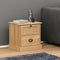 vidaXL - Nachtkastje - VIGO - 42x35x42 - cm - massief - grenenhout