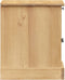 vidaXL - Nachtkastje - VIGO - 42x35x42 - cm - massief - grenenhout