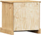 vidaXL - Nachtkastje - VIGO - 42x35x42 - cm - massief - grenenhout