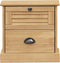 vidaXL - Nachtkastje - VIGO - 42x35x42 - cm - massief - grenenhout