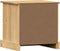 vidaXL - Nachtkastje - VIGO - 42x35x42 - cm - massief - grenenhout