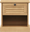 vidaXL - Nachtkastje - VIGO - 42x35x42 - cm - massief - grenenhout