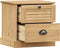 vidaXL - Nachtkastje - VIGO - 42x35x42 - cm - massief - grenenhout
