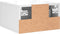 vidaXL - Nachtkastje - wandgemonteerd - 35x35x20 - cm - hoogglans - wit