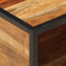 vidaXL - Nachtkastje - wandgemonteerd - 35x35x20 - cm - massief - acaciahout