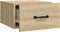 vidaXL - Nachtkastje - wandgemonteerd - 35x35x20 - cm - sonoma - eikenkleurig
