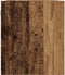 vidaXL - Nachtkastje - wandgemonteerd - 38x34x40 - cm - oud - houtkleurig
