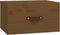 vidaXL - Nachtkastje - wandgemonteerd - 40x29,5x22 - cm - honingbruin