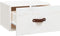 vidaXL - Nachtkastje - wandgemonteerd - 40x29,5x22 - cm - wit